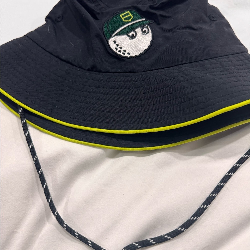 Malbon X TAG Heuer Black Bucket Hat